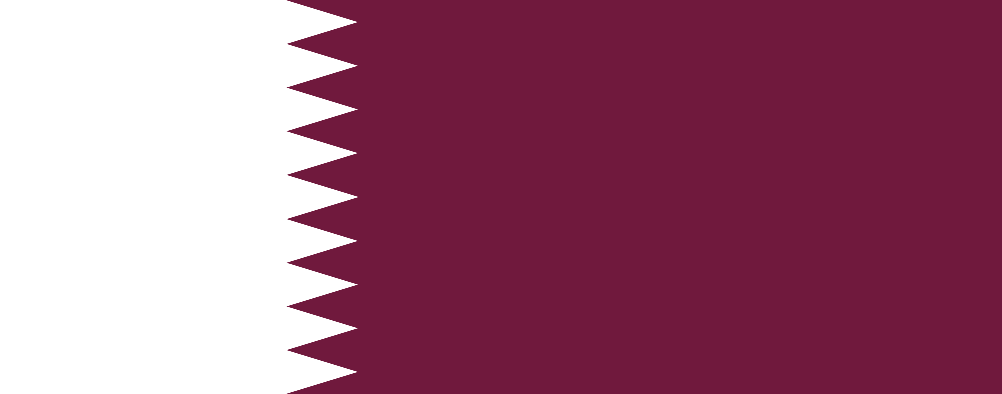 Download 2000px-Flag_of_Qatar.svg - Aquascript