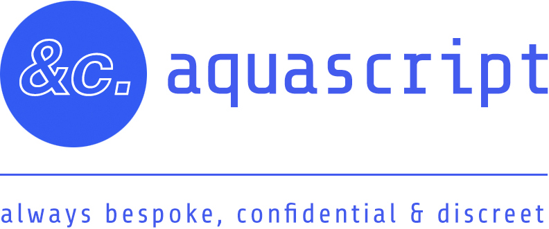 Aquascript, professional editing services